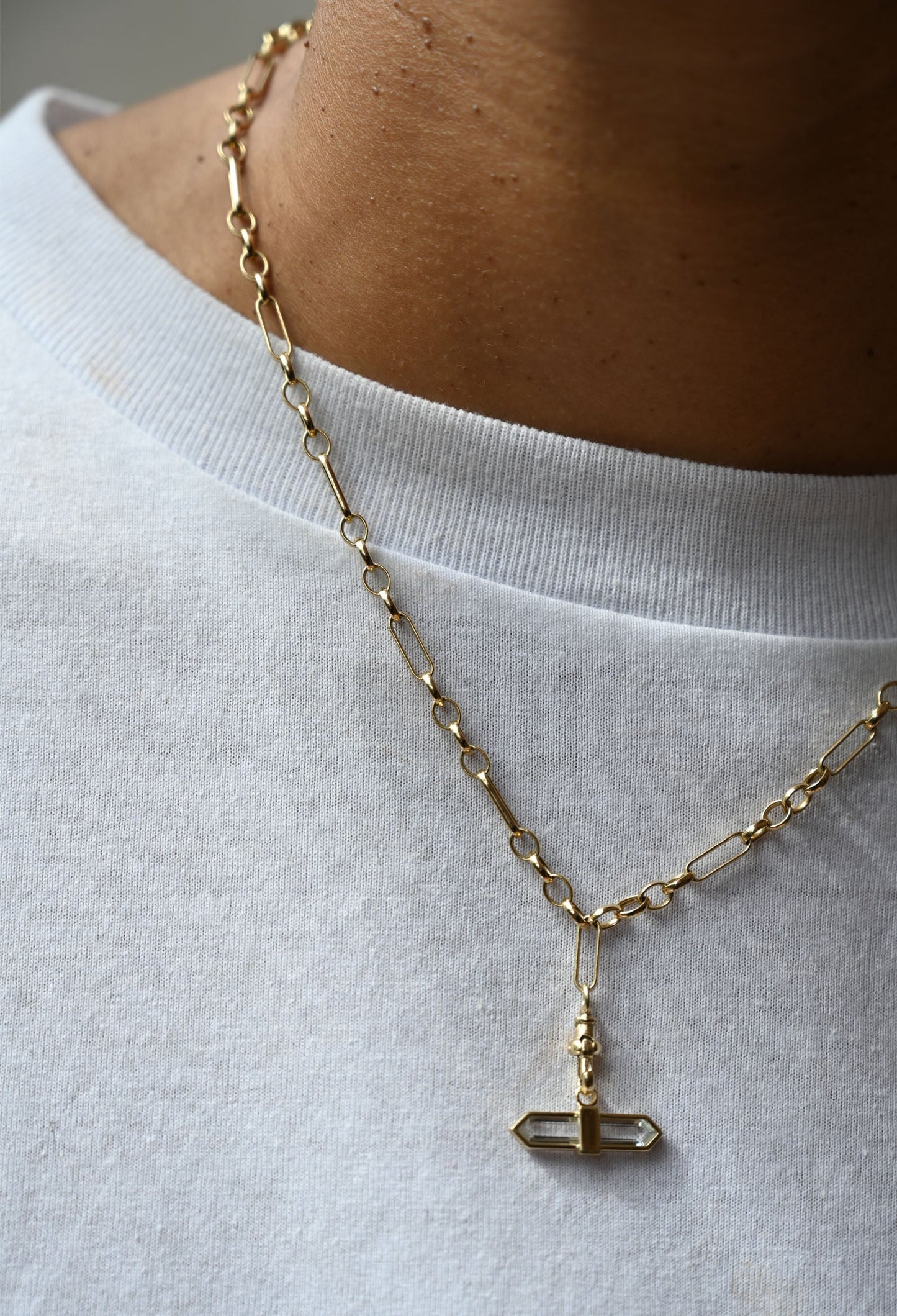 métier / eiffel chain necklace