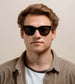 RAEN / huxton sunglasses - recycled black - polarized