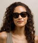 RAEN / huxton sunglasses - recycled black - polarized