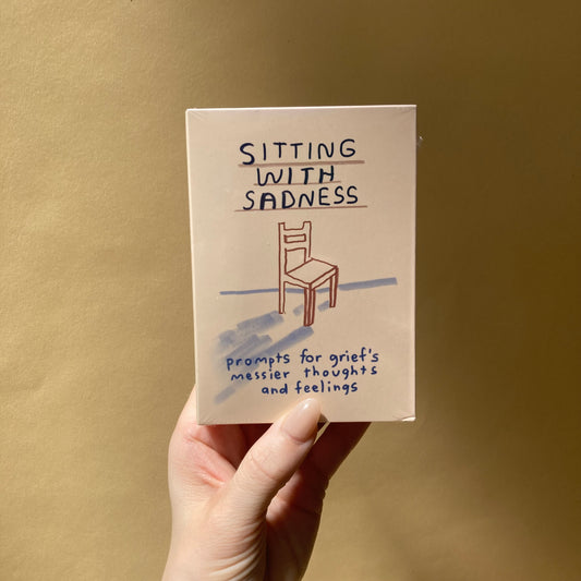 sitting with sadness - card deck