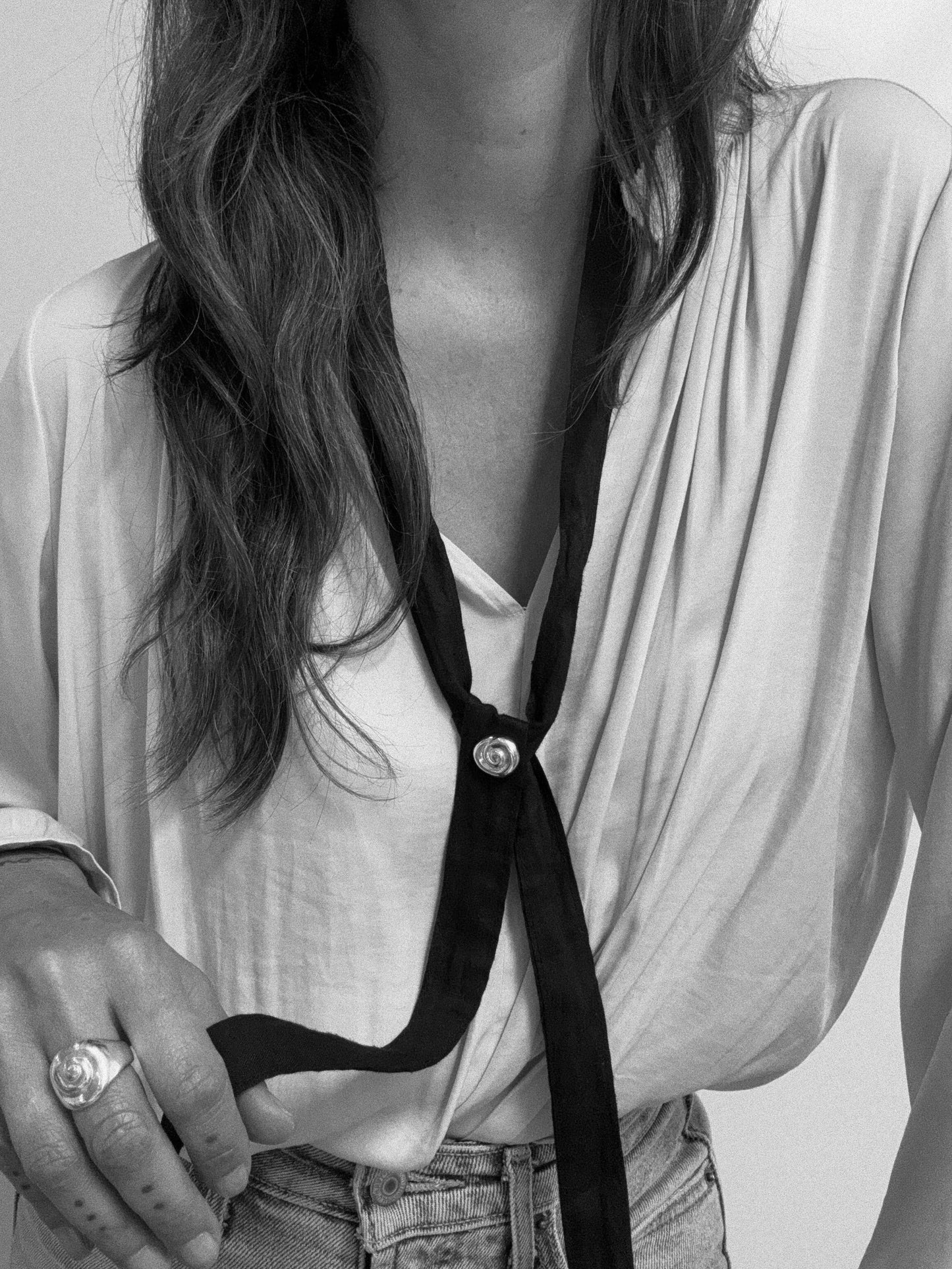 small compass brooch