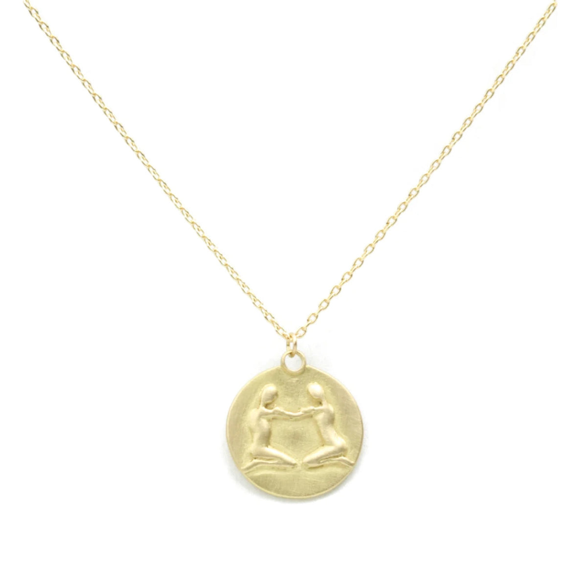 zodiac medal pendant - gemini