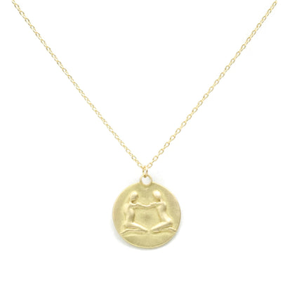 zodiac medal pendant - gemini