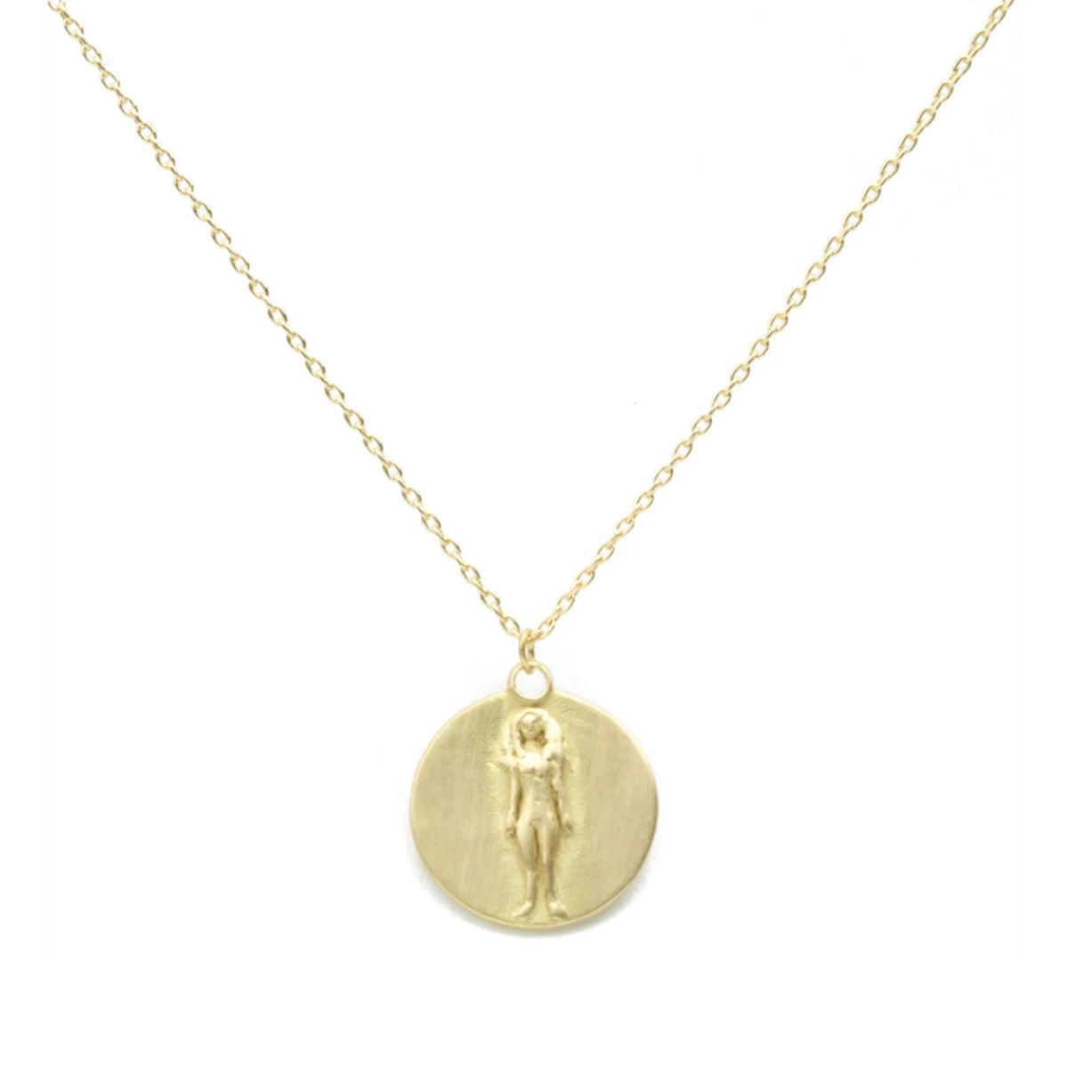 zodiac medal pendant - virgo
