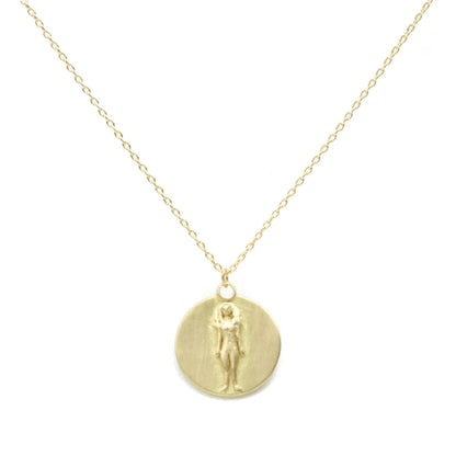 zodiac medal pendant - virgo