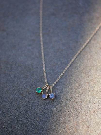 birthstone pendant charm