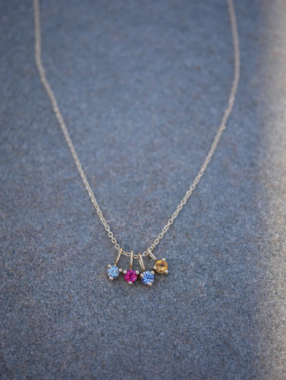 birthstone pendant charm