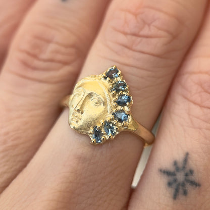 sybil ring - sapphire