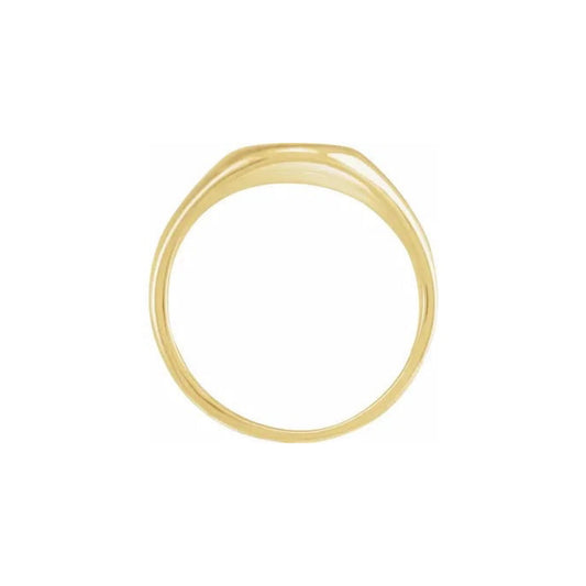 large oval signet ring