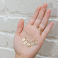 flower pendant charm - lily of the valley (may)