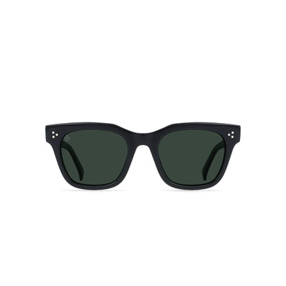 RAEN / huxton sunglasses - recycled black - polarized