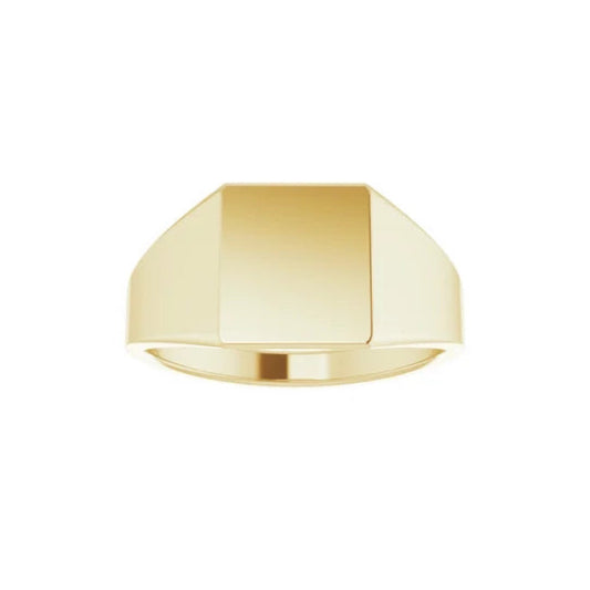 large square signet ring