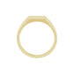 large square signet ring