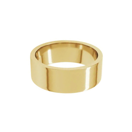 flat comfort-fit band - 7mm