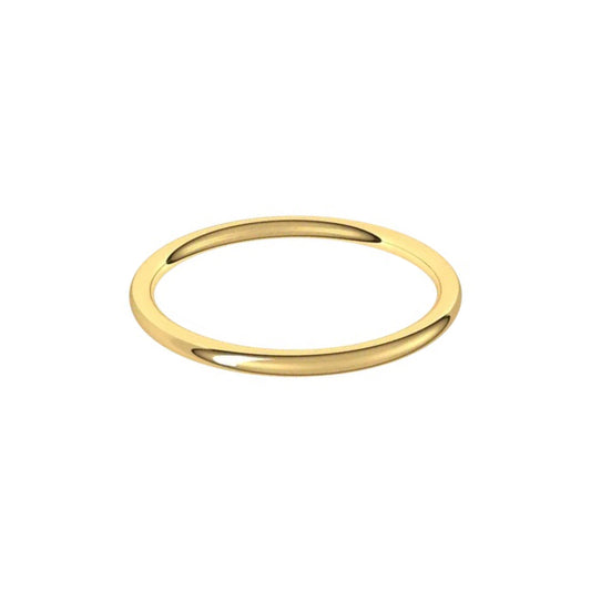 full-round comfort-fit band - 1.5mm