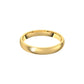 half-round comfort-fit band - 3mm