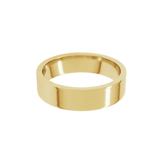 flat comfort-fit band - 5mm
