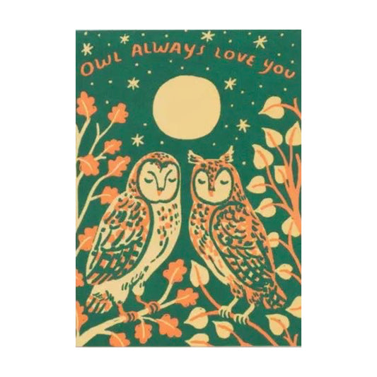 owl love card