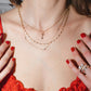 antique key pendant charm
