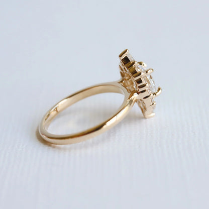 jazlyn cushion-cut ring - grown diamond