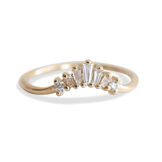 empress crown no.2 ring - grown diamond