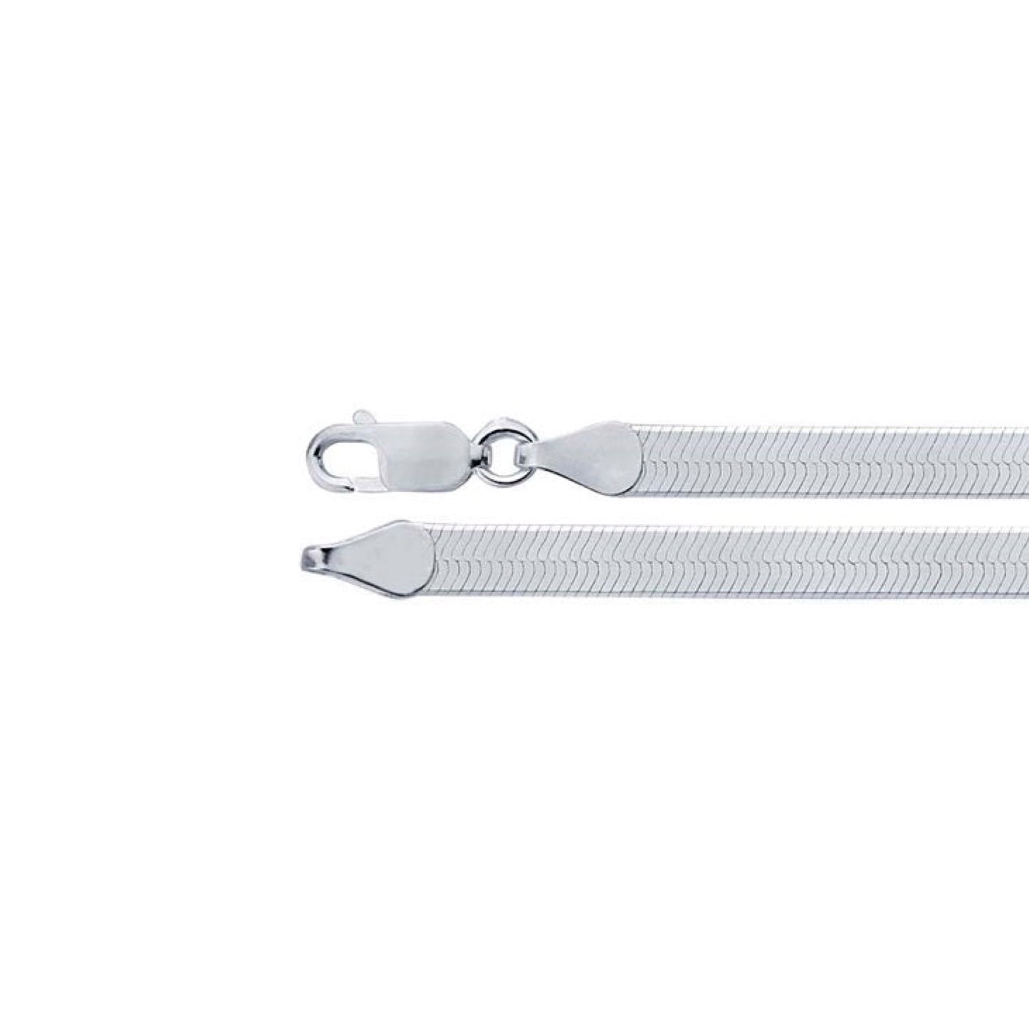 chain necklace / herringbone - 4.5mm