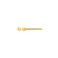 stud earrings / ball