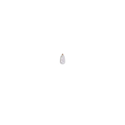 wwake / irregular pearl stud earring - single