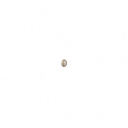wwake / caged pearl stud earrings
