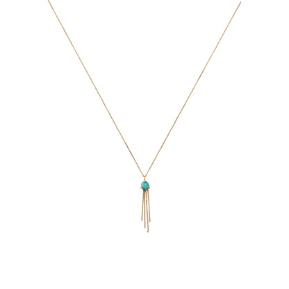 wwake / haze necklace - opal