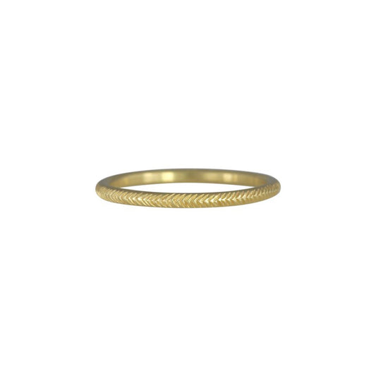 feather stacking ring