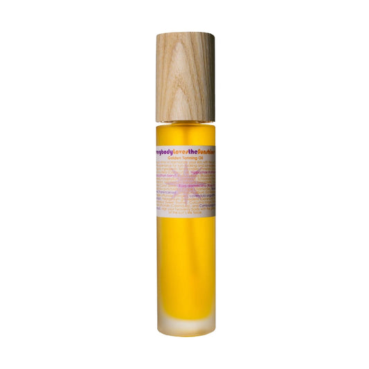 living libations / 'everybody loves the sunshine' golden body oil