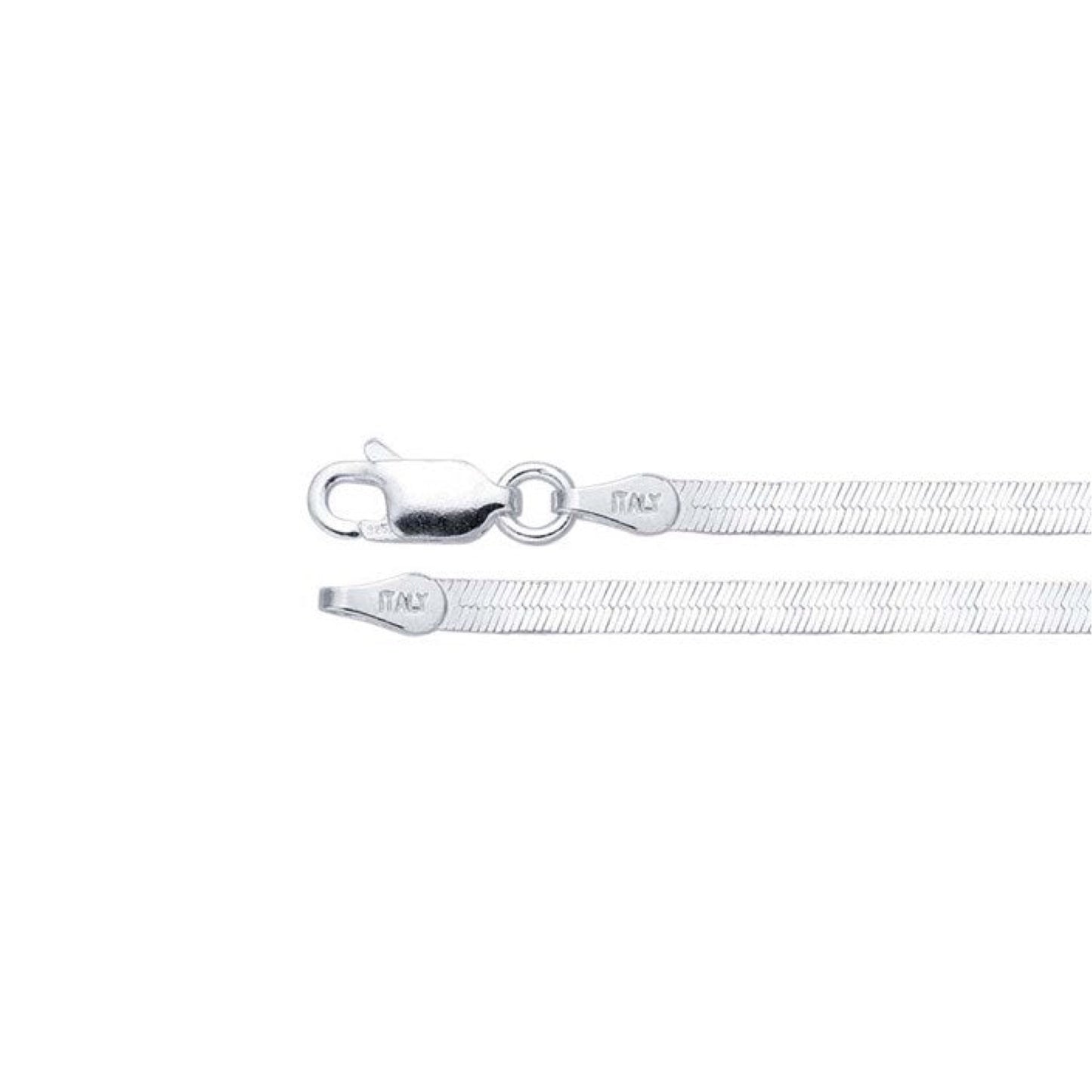 chain necklace / herringbone - 2.6mm