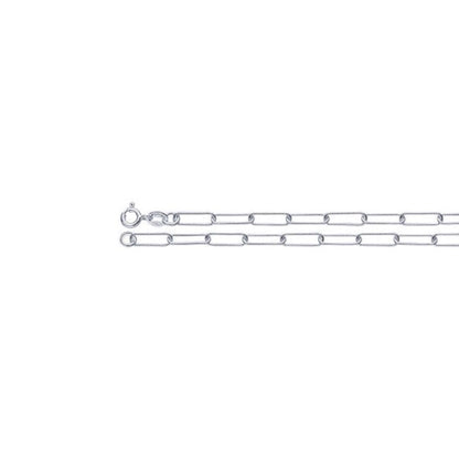 chain necklace / paperclip - 3.5mm