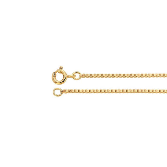 chain necklace / box - 1.2mm