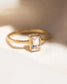 petit versailles ring - morganite
