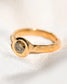 22k champagne diamond ring