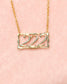angel number pendant necklace - 222