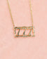 angel number pendant necklace - 777