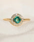 the odette ring - zambian emerald