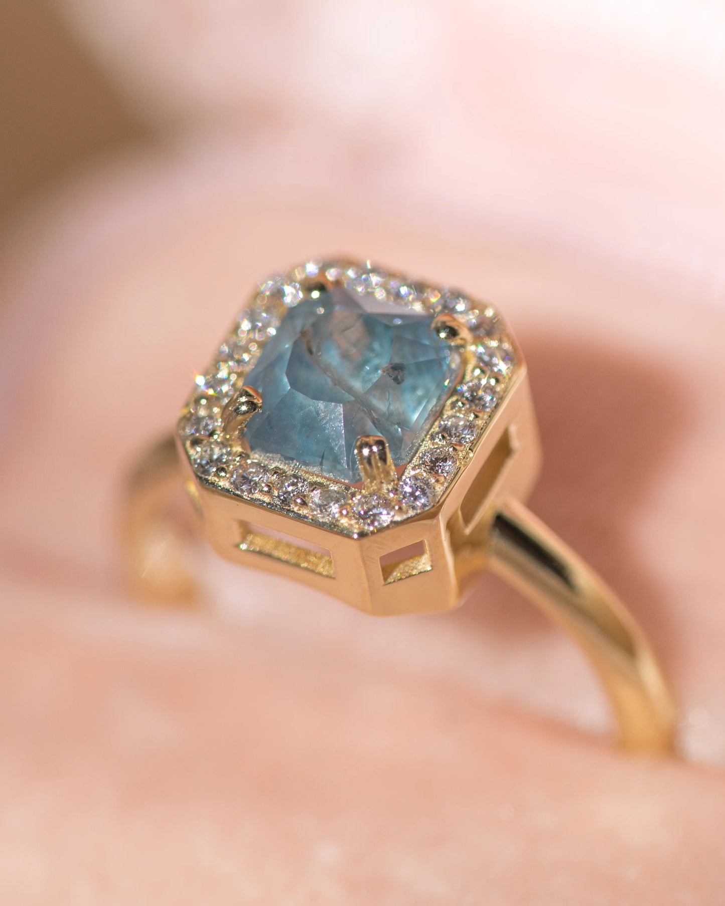 denim dream ring - sapphire