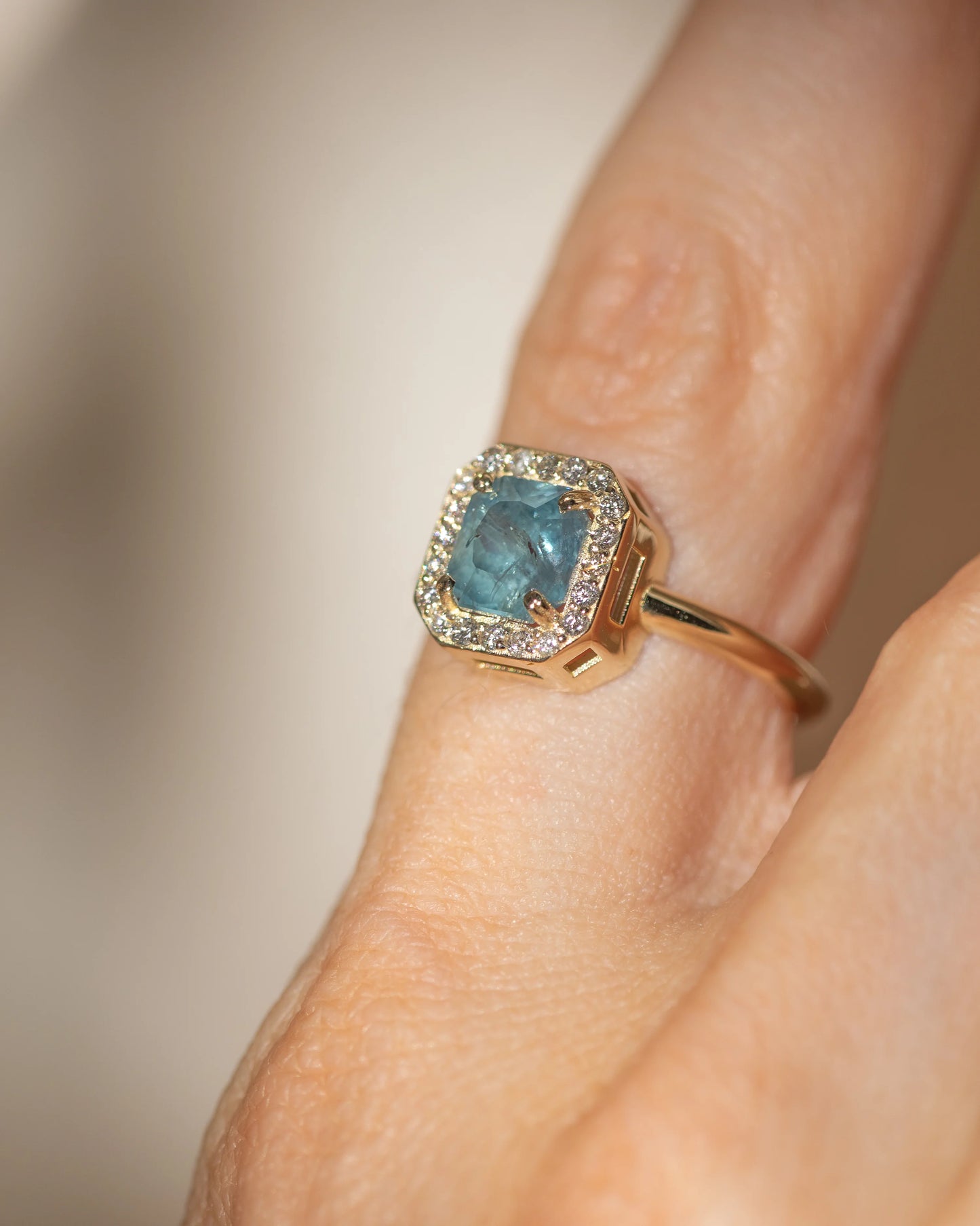denim dream ring - sapphire