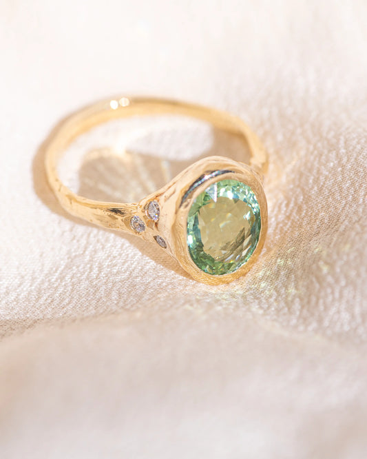 grand trianon tourmaline ring