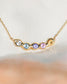 pastel cathédrale pendant necklace