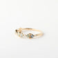jordan ring band - pale green sapphire