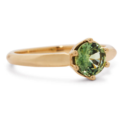 leigh round australian sapphire ring