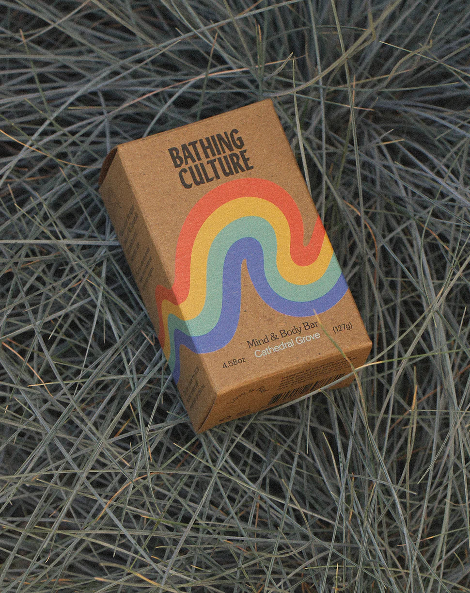 bathing culture / mind & body bar soap - cathedral grove