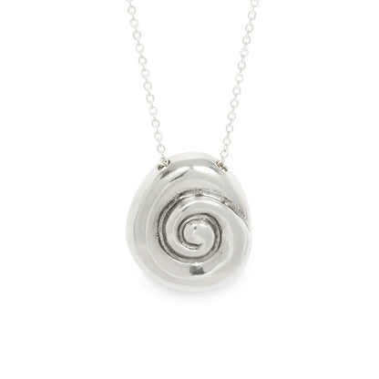 small compass necklace