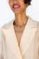 three-stone bar necklace - natural diamond