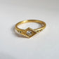 naoma wide band ring - natural diamond
